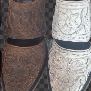 Elegant White Embroidered Women's Shoes